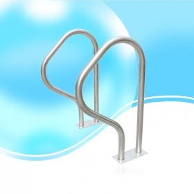лестница для бассейнов из нержавеющей стали (поручни) 